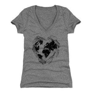 Russell Powell Women's V-Neck T-Shirt | 500 LEVEL